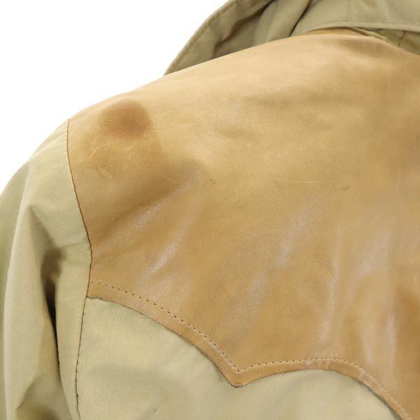 Jaqueta de Pena Masculina RockyMountain Leather design comutado Gore-Tex Couro comutado Usada