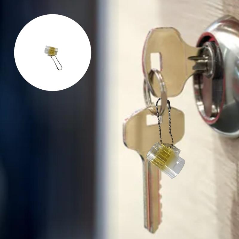 Small Beer Bottle Keychain Sturdy Resin Materials For Everyday Use