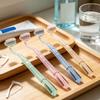 4PCS Manual Toothbrush Set Deep Cleaning Mouth Care with Ergonomic Handle Soft Bristle Adult Toothbrush for Travel Business Trip