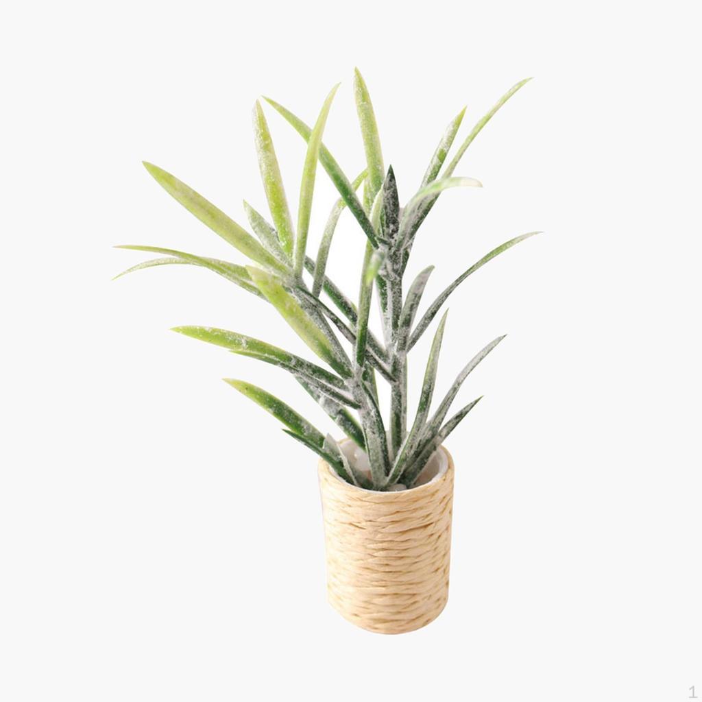 Artificial Potted Mini Toys for Dollhouse Miniature Potted, Simulation Ornaments