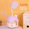 Cute Duck Night Desk Lamp Rechargeable Eye Protection Study Night Light for Desk Kid Room Bedroom Student Homework Lighting