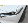 Chrome For Mazda CX-5 CX5 2017- ABS Front Headlight Eyebrows Lamp Strip Trim