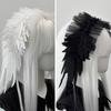 Stylish Wing Shaped Hair Accessory Soft Cloth Headband for Parties Weddings Daily Wear