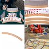 Wooden Card Holder Poker Rack With Extended Design For Card Enthusiasts