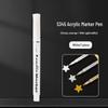 Gold Silver White Kids' Doodling & Drawing Acrylic Paint Marker Pen