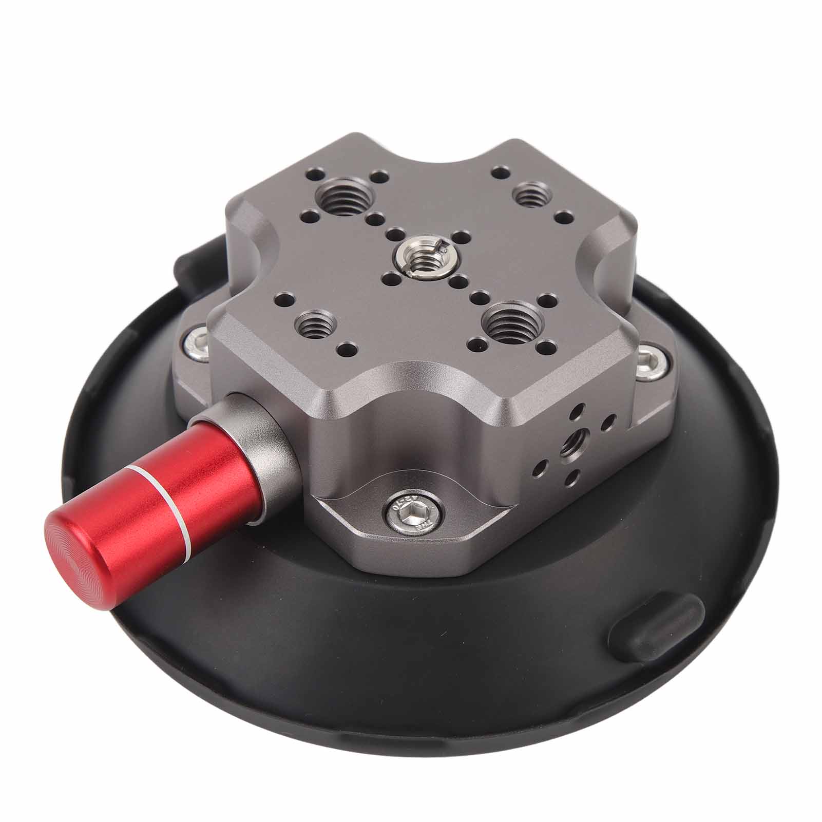 

4.7 Inch Suction Cup Camera Mount Aluminum Alloy Silicone Camera Metal Car Mount with 1 4 3 8 Inch Screw Hole for