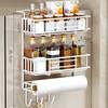 Refrigerator Storage Shelf For Kitchen Rack Refrigerator Wall Side Hanging Storage Rack Kitchen Fridge Shelfs Spice Organizer