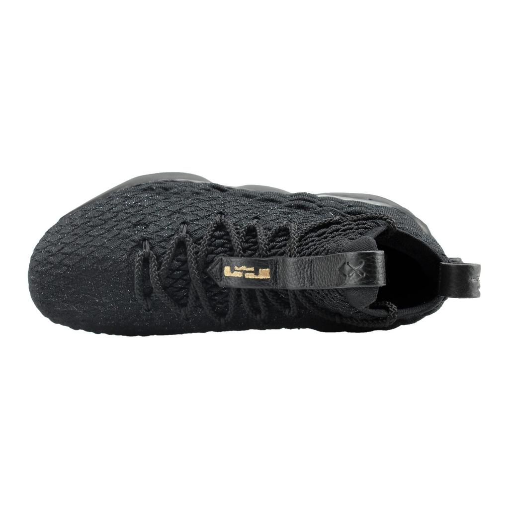 Nike LeBron 15 Black Metallic Gold GS 922811-006