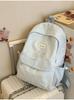 Schoolbag new striped spring outing high value soft girl cute middle school student backpack small fresh backpack