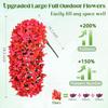 2Pcs Hanging Artificial Bougainvillea Speetabilis UV Resistant Realistic Fake Flower Wedding Party Indoor Outdoor Garden Yard Wall Hanging Faux Bloom