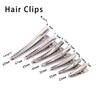 20/50pcs 25-60mm Hair Clip For Jewelry Making Single Prong Alligator Hairpin With Teeth Blank Setting Base For DIY Hair Clips