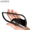4pc Carbon Fiber Color Door Handle Bowl Cover for Ford Focus 2015 2016 2017 2018 ST RS MK3 an Version LEFT HAND SIDE ABS