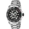 YA136218 Black Snake Dial Men's Watch