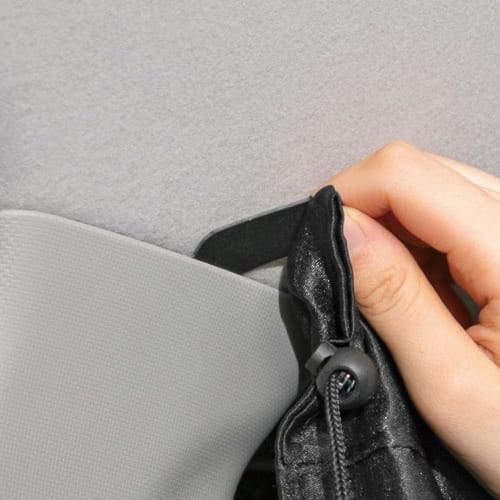 BONFORM Car Curtains for Light/Regular Cars, 1 Car, Easy to Install, Storage Bag Included, Sleeping in the Car, Rest, Leisure, Disaster Prevention, UV