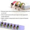 6PCS Bead Head Ice Silk Nymph Fly Fishing Lure, Sharp High Carbon Hook Sinking Bait for Trout Minnow Panfish