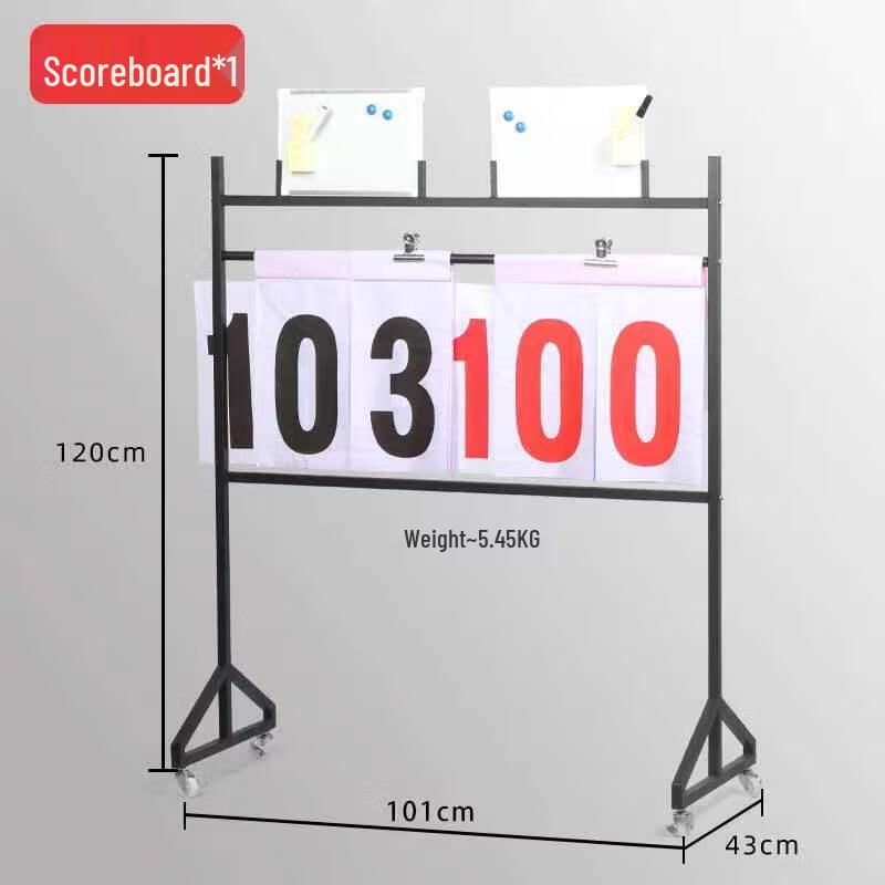 GAIATY Multi-Sport Flippable Floor Scoreboard