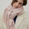 TATIANA Pastel Cloud Wool Blended Tassel Muffler MF8123 2 Colors