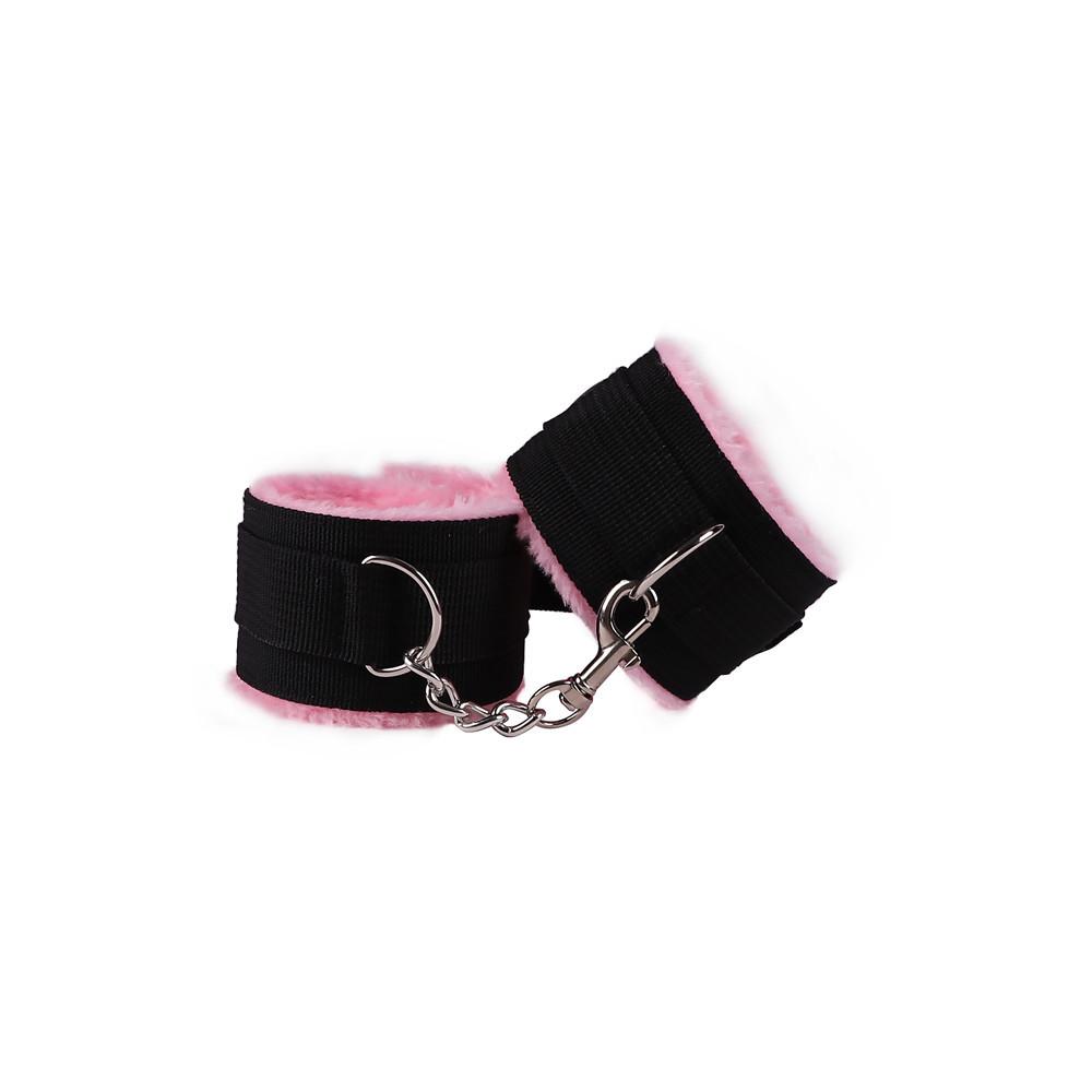 Plush Adult Game BDSM Bondage Cuffs Soft Love Handcuffs Sex Ankle Restraint Couple Role Play Adult Intimacy Gift Couple Sex Toy