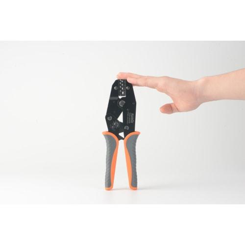 IWISS IWS-0546B Ratchet-Type Flat Faston Terminal Crimping Pliers, Compatible with 0.5-5.5mm?