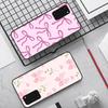 Pink Sweetheart Bowknot Cute Phone Case For Samsung S 9 10 20 21 22 23 30 23 24 Plus Lite Ultra FE S10lite Funda