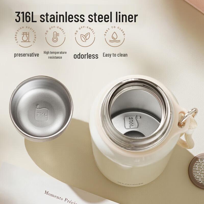 SUPOR 316 Stainless Steel Large Capacity Vacuum Flask