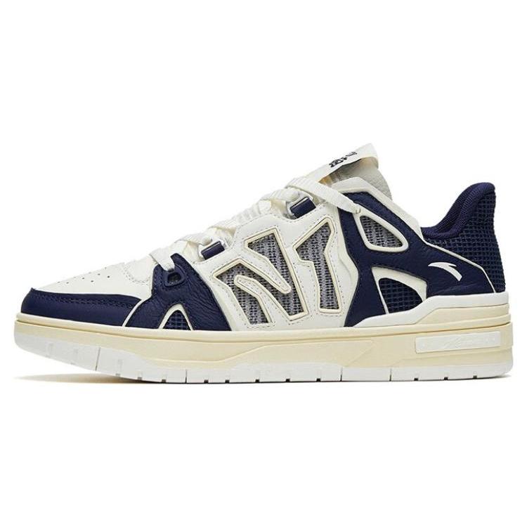 

New Anta Flame 4.0 Anti Slip Wear Resistant Low Top Skateboard Shoes Men s Hazy Prussian Blue 112328090-2 39