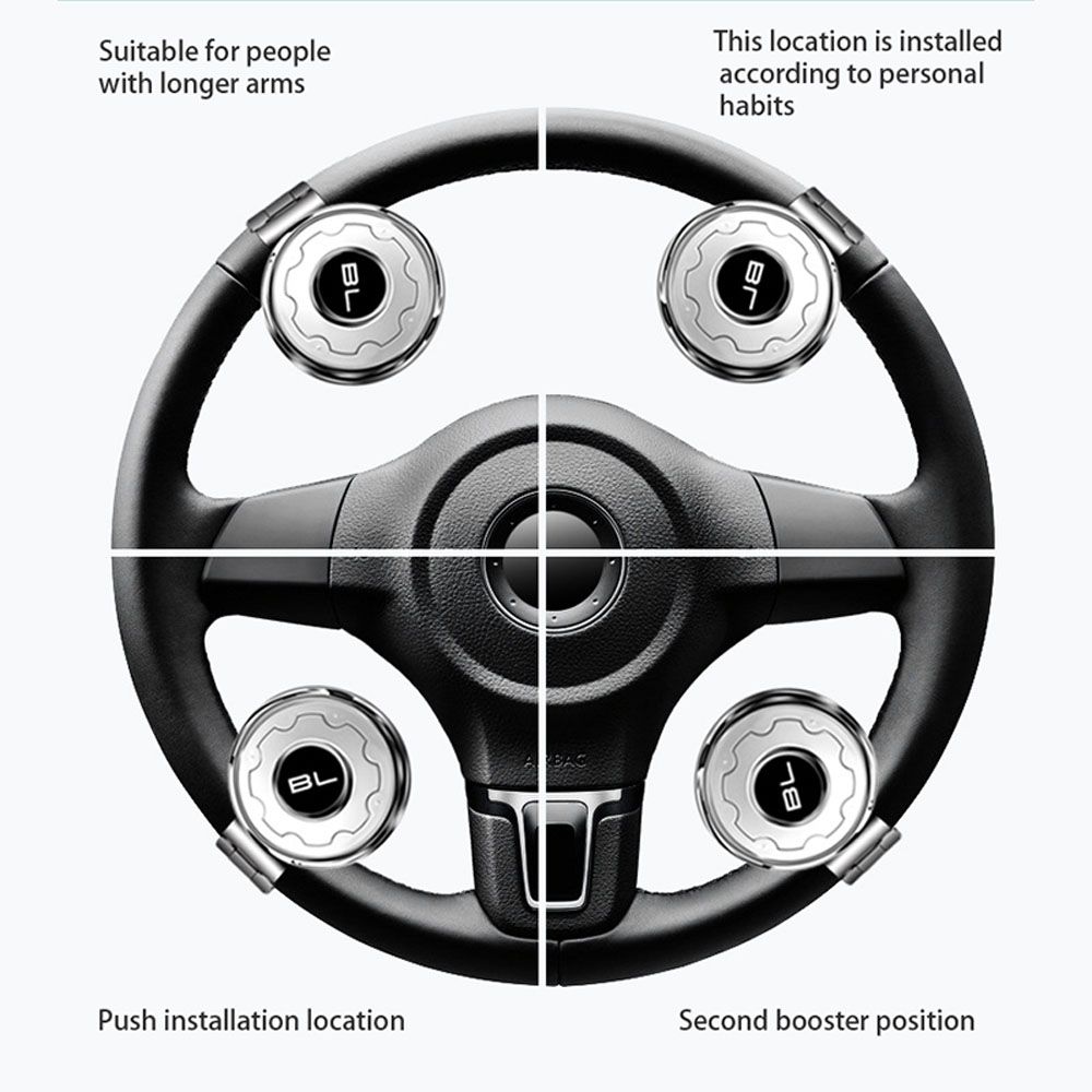 Steering Wheel Booster Steering Wheel Booster Ball Steering Wheel Spinner Auxiliary Booster Spinner