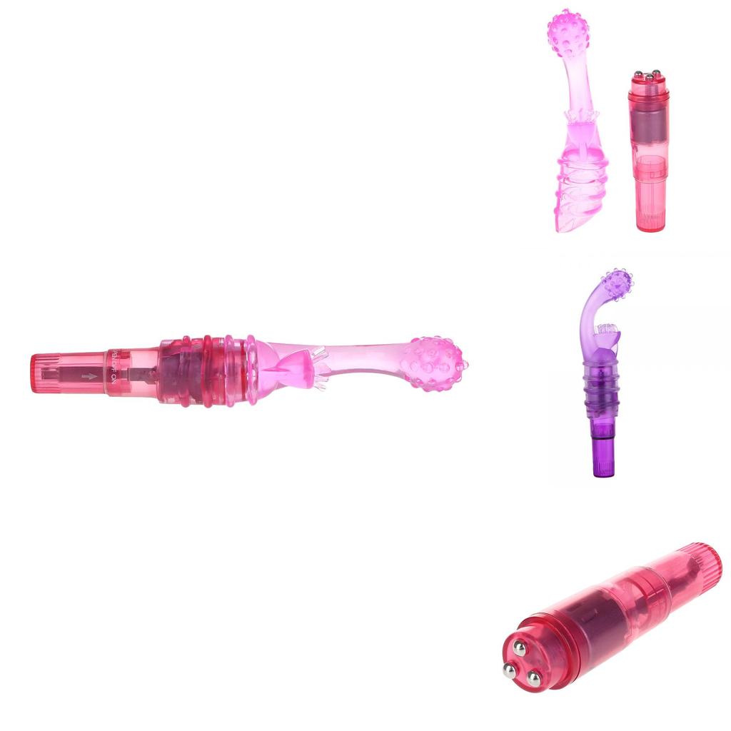 Vibrating Women Gspot Dildo Clitoral Stimulator Vibrator Massager Adult Sex Toy