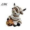 Whimsical Halloween Table Decor Highland Cow Statue Decor, Funny Resin Ghost Figurine for Home Mantel Decorations Office Tiered Tray Desk Shelf
