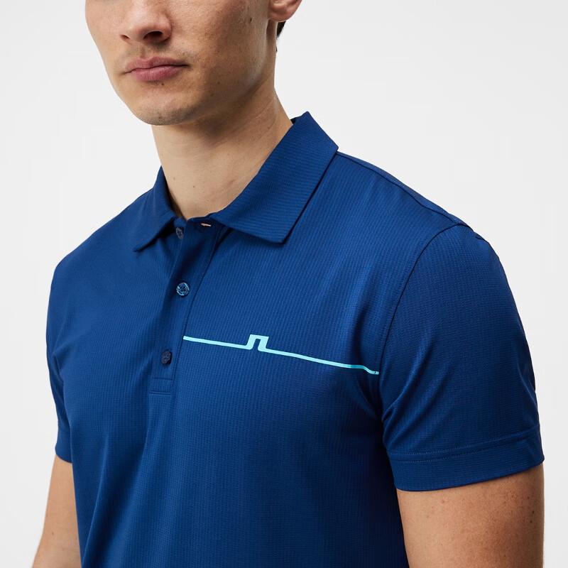 J.LINDEBERG Pánské golfové síťované výkonnostní polo tričko 52433Z009