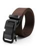 Toothless Nylon Canvas Belt Outdoor Simple Casual All-Match Men's Leather Belt Youth Belt