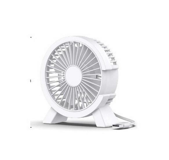 

Мини-настольный вентилятор USB, бесшумный, с большим потоком воздуха, для общежитий и офисов белый