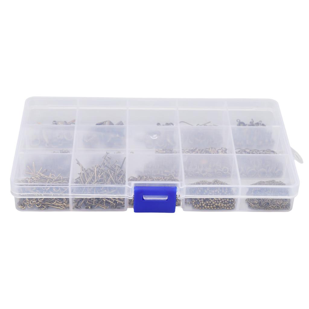 Jewelry Making Kit Metal DIY Electroplated Shiny Exquisite Wear Resistant Jewelry Supplies for Handicrafts