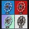 12T Aluminum Ceramic Jockey Wheel Mountain Bike Rear Derailleur Guide Pulley Cycling Accessory
