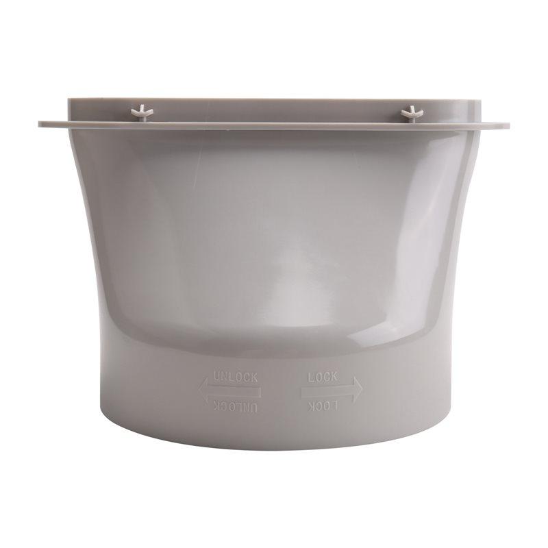 A20F-15CM Condizionatore d'aria portatile Tubo di scarico per finestra Tubo Flessibile Interfaccia Connettore(Ugello piatto)