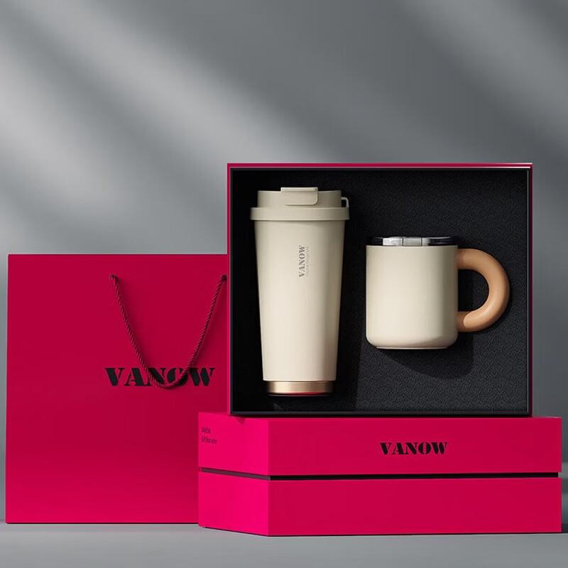 Vanow Insulated Stainless Steel Coffee Mug Gift Set for Women