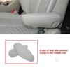 Fits Toyota Sienna 11-18 Gray Pair Middle Seat Armrest Handle Leather Pull Cover