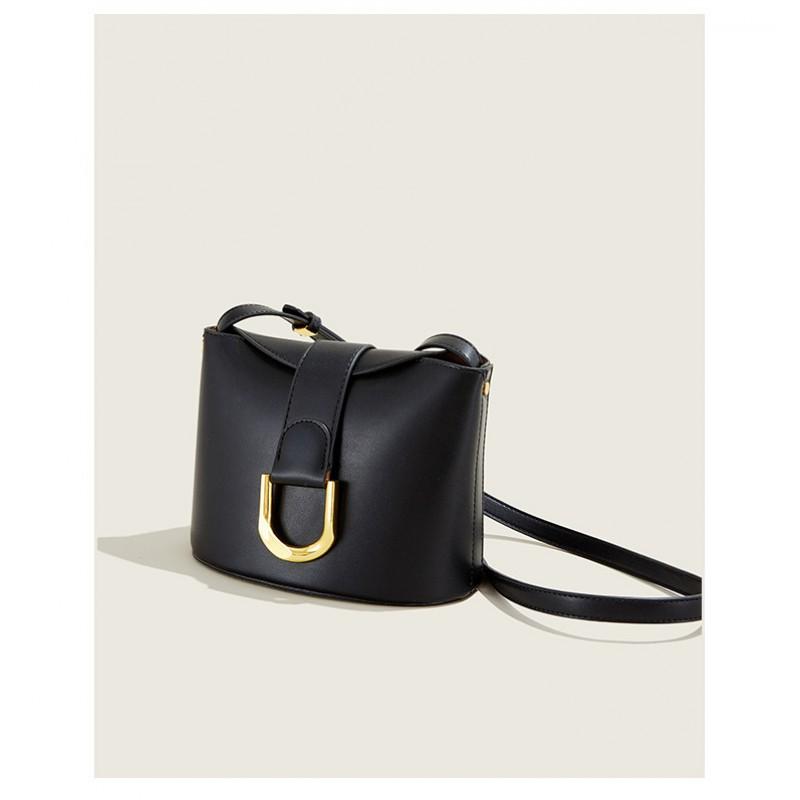 High-end Bag Women 2025 New Fashionable Mini Horseshoe Buckle Bucket Casual All-matching Single-shoulder Cross-body