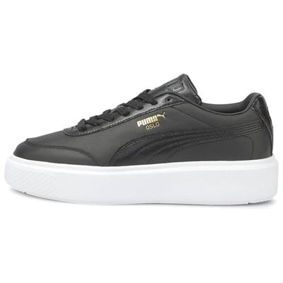Oslo Maja Black Women Sneakers Team-Gold 374864-02