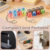 4-Button Rgb Keyboard Fidget Clicker Portable Keychain Sensory Stress Relief Toy For Teens Adults Office Home Decompression Gift
