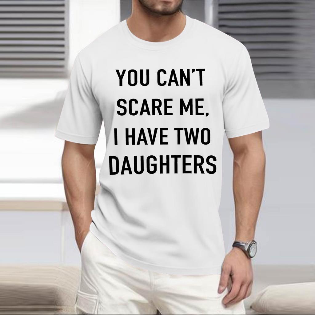 Oblíbené letní pánské tričko s kulatým výstřihem a krátkým rukávem s potiskem