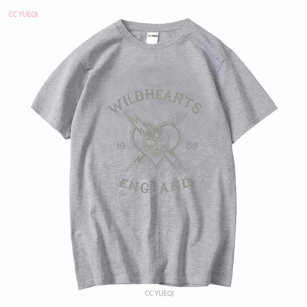 Vintage The Wildhearts England Since 1989 Rock Band Black Men s T Shirt Size M vintage Washed Breathable Soft Stylish Slightly