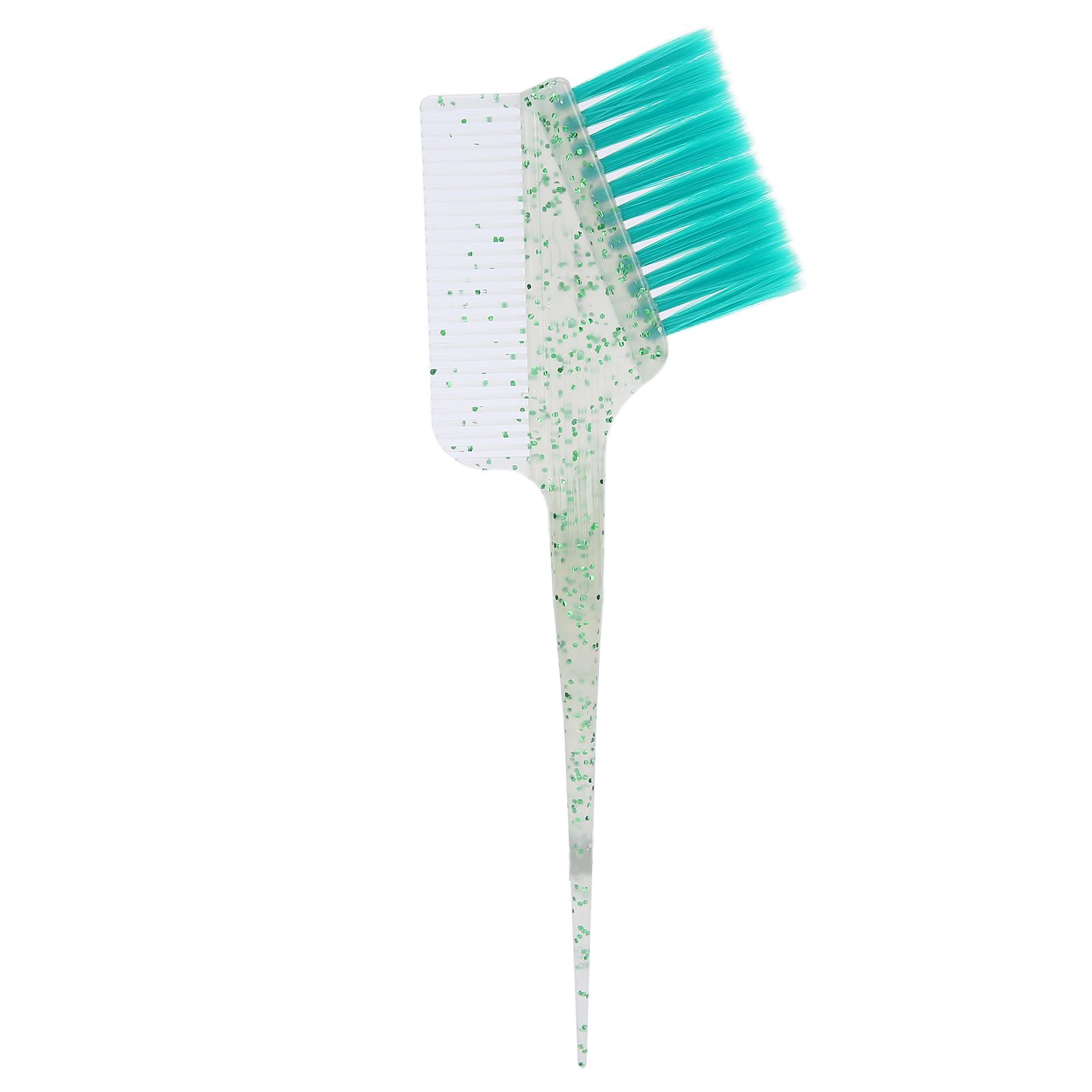 

Кисть для окрашивания волос, расческа, парикмахерская кисть для отбеливания волос, салонная кисть HomeGreen зелёный