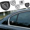 For Peugeot Alloy Shield Lion Car Emblem Window Sticker Rear Trunk Badge for 306 307 308 407 508 206 207 301 2008 3008 4008 5008