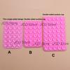 Single-sided Double Side Silicone Suction Pad Mobile Phone Fixture Suction Cup Backed Adhesive Silicone Rubber Sucker Pad Fixed 7