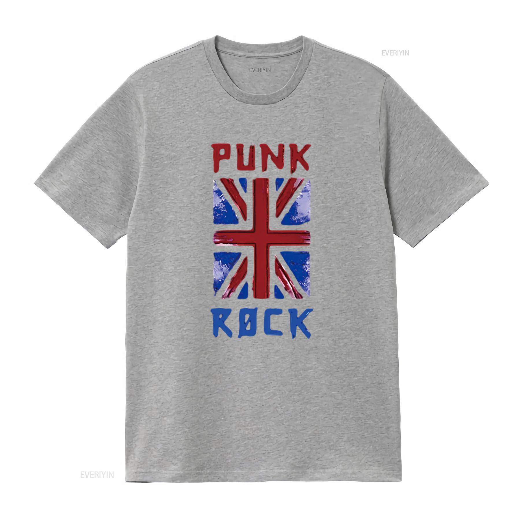 

Mens PUNK ROCK Retro T Shirt Black vintage Washed Stretched Top For Everyday Wear streetwear Soft Slightly Comfortable graphic S
