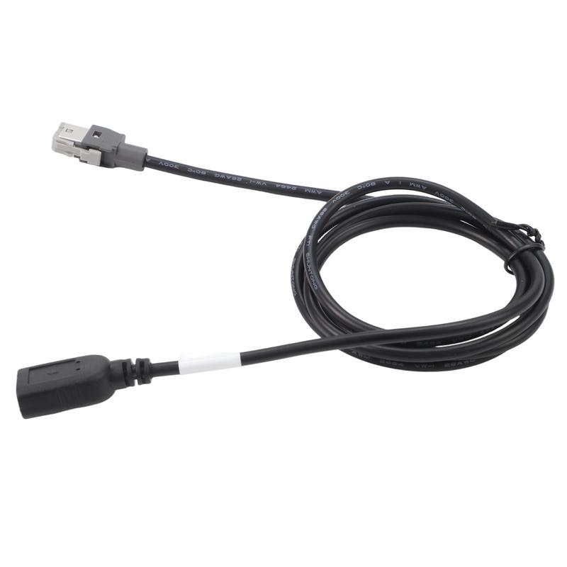 Radio tallation Cable 4Pin Female Adapter 120CM Length 12V Voltage ABS Material Easy To tall Non-Deformed Structure