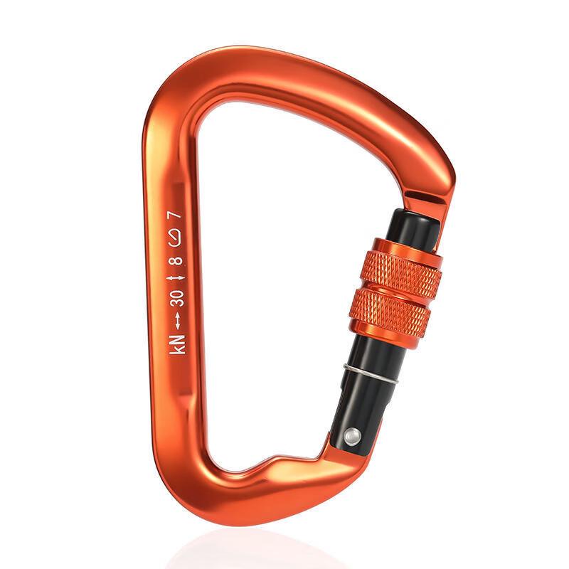 ML High-Altitude Safety Screw Lock Carabiner