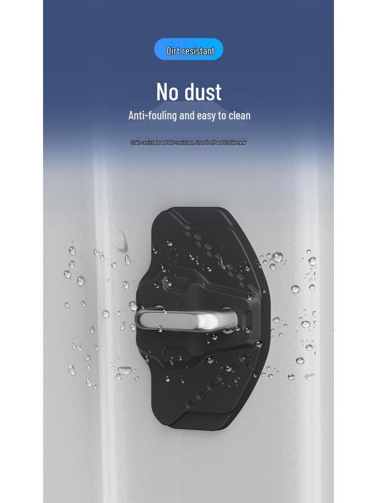 Tesla Model Y Door Lock Shock Absorbing Soundproof Pad