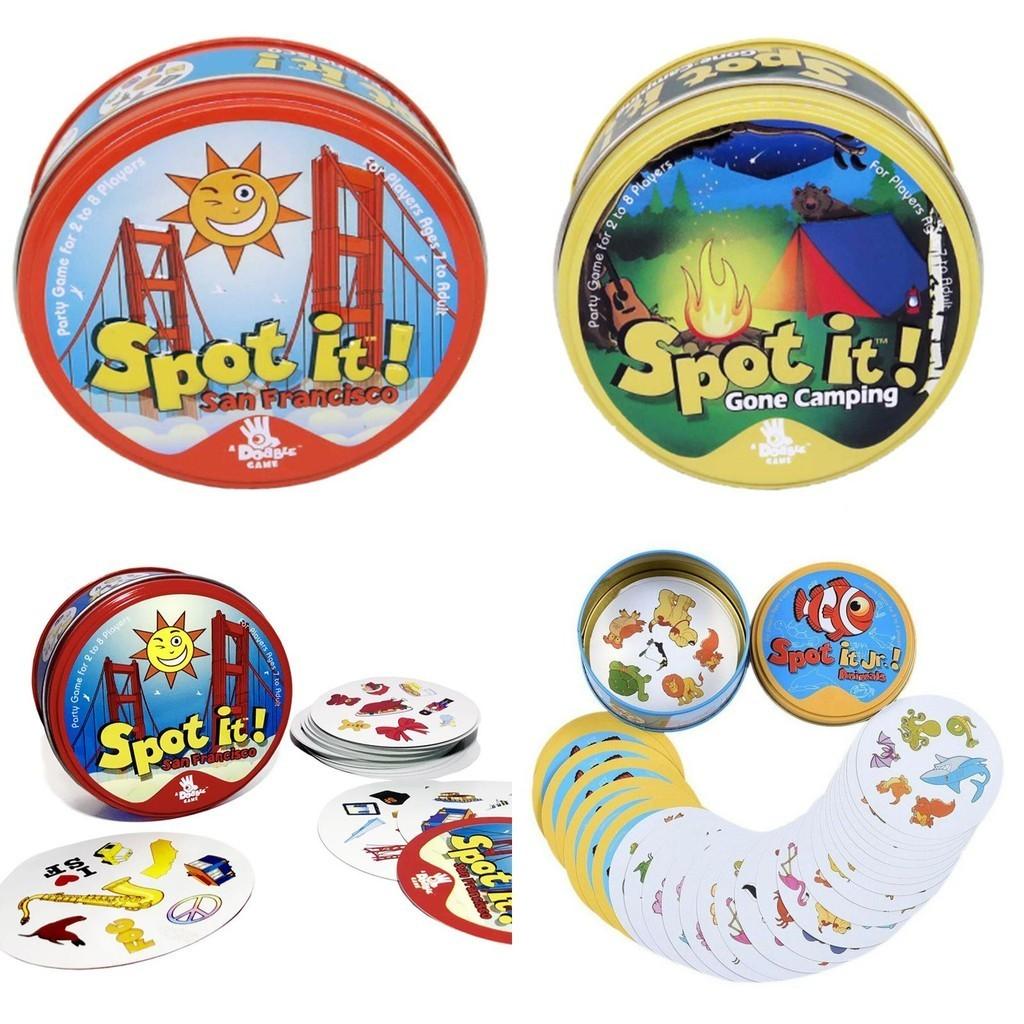 Dobble Spot It Game Cards For Addictive Family Fun And Quick Visual Challenges